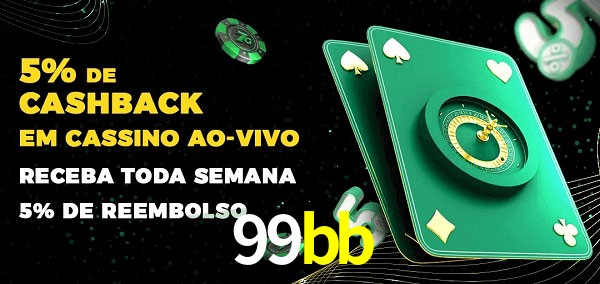 Promoções do cassino ao Vivo 99bb